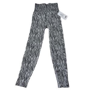 NWT Athleta Flurry Elemental Tight Women Pixeled Pull On Leggings Size Extra Sma